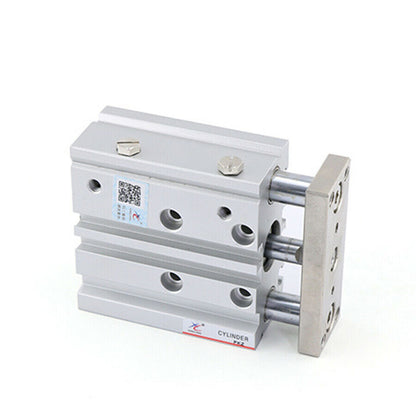 new SMC MGPM25-125Z Air Cylinder with Guide Rod Plate Slide Bearing Compact - SMC