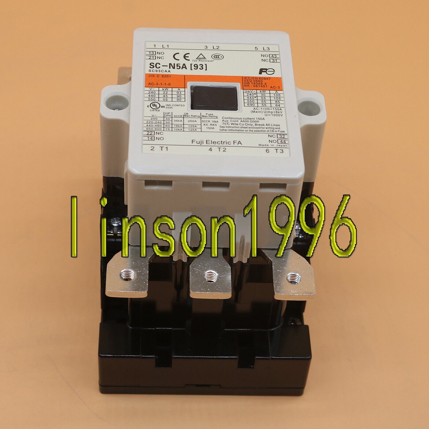 New One For Fujitsu SC-N5A 110V Contactor SCN5A - FUJITSU