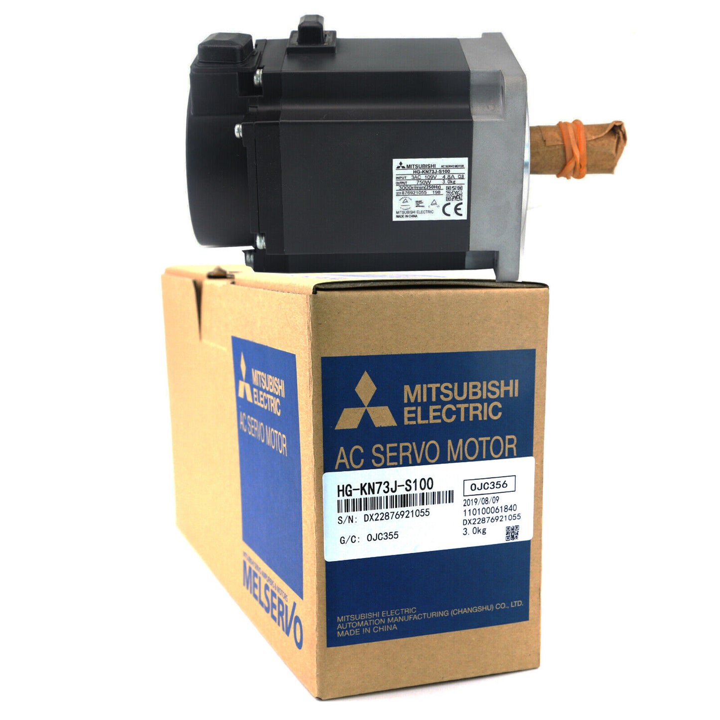MITSUBISHI HG-KN73J-S100 Servo Motor - MITSUBISHI