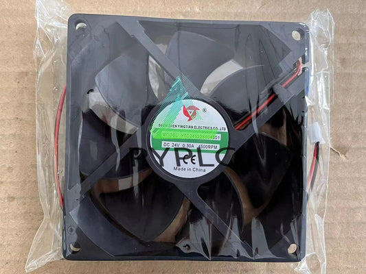 1PC Yingtian YTD249225S04501 24V 0.30A 2-wire welding machine cooling fan~