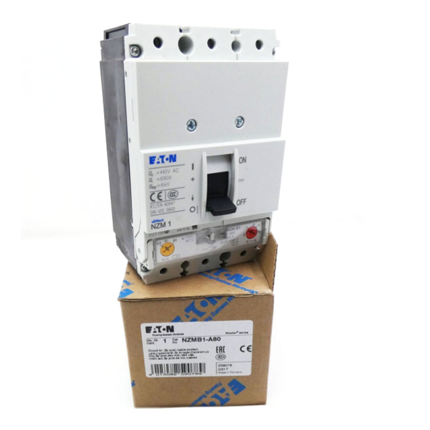 Eaton NZMB1-A80 Circuit Breaker - EATON