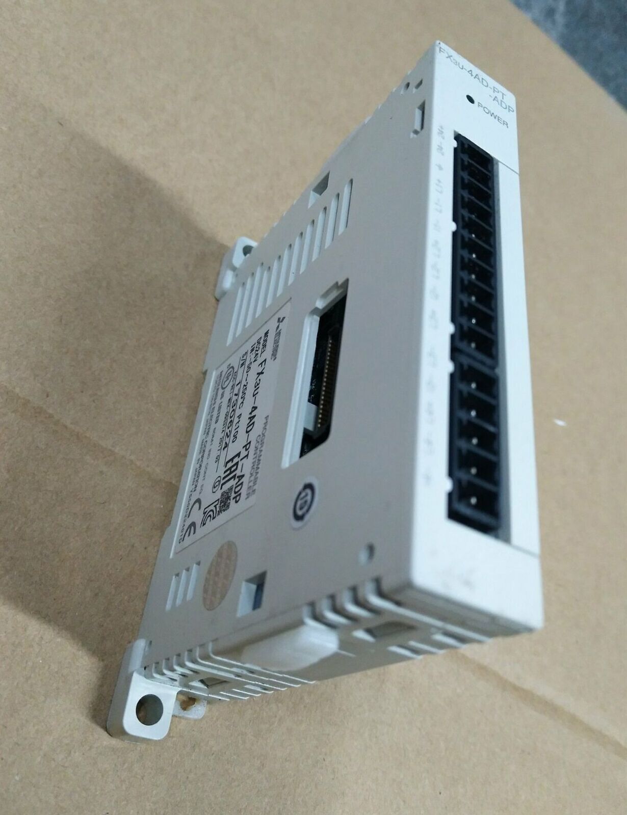 Mitsubishi FX3U-4AD-PT-ADP Module Used – Tested Good Condition - MITSUBISHI