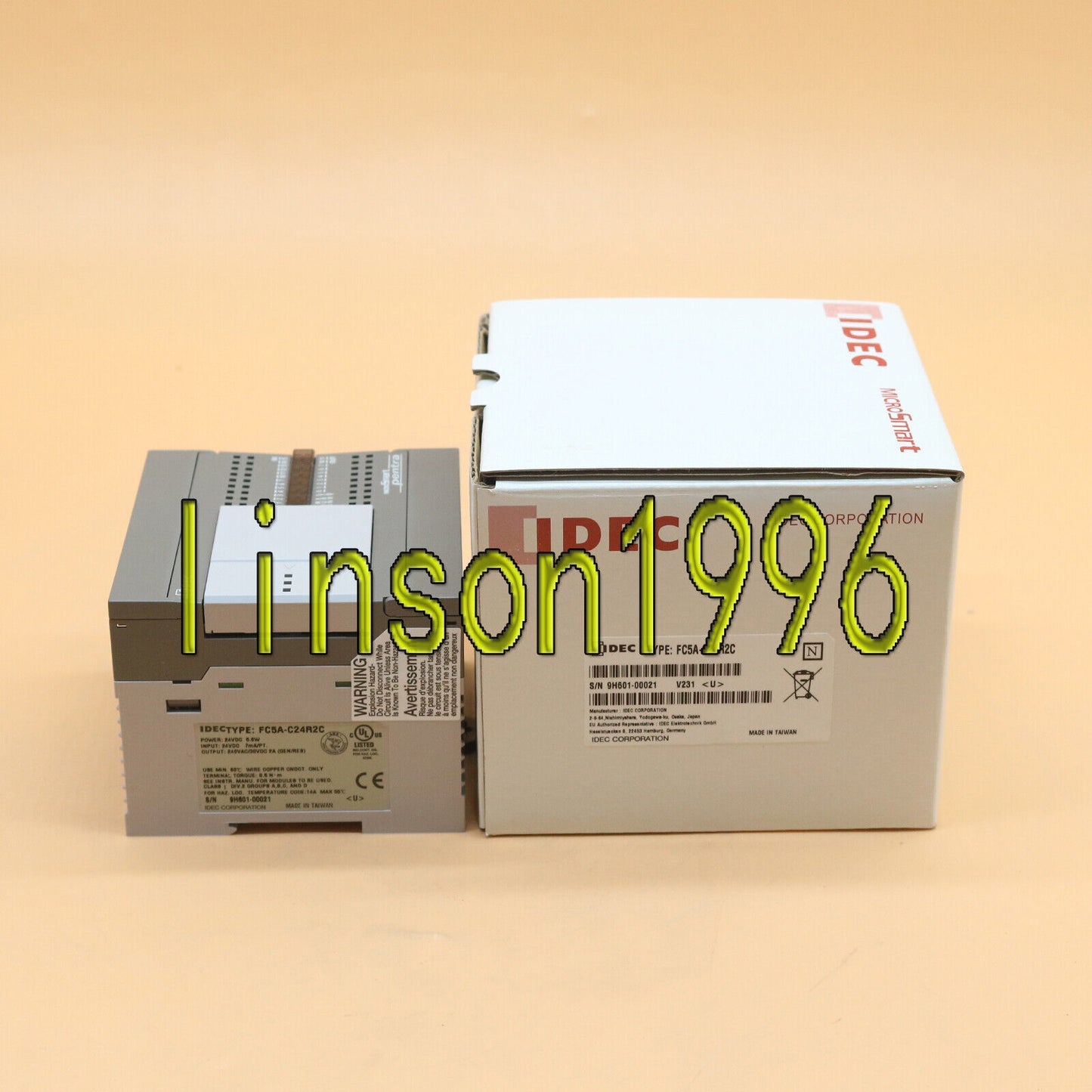 FC5A-C24R2C PLC Module in Box - IDEAC