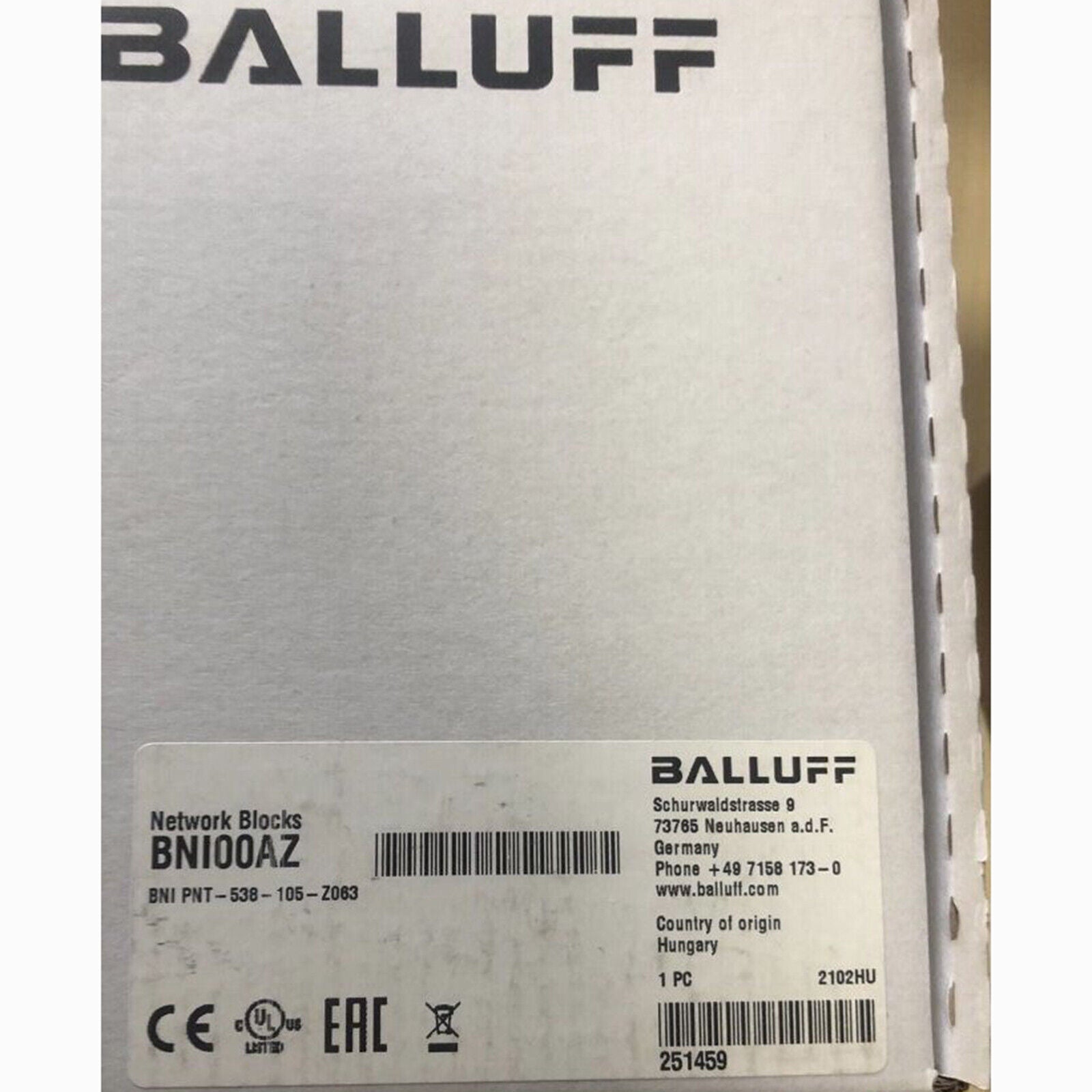 new 1pcs  balluff BNI00AZ BNI PNT-538-105-Z063 network module SHIP