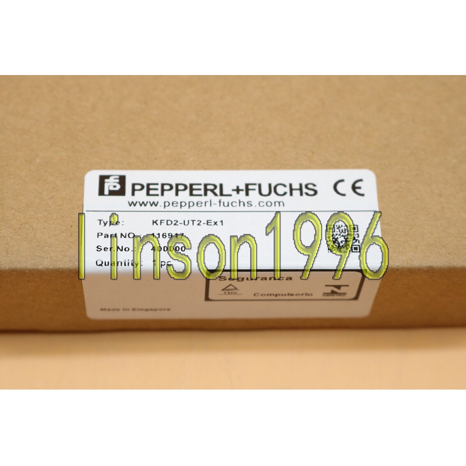 new One For Pepperl+Fuchs safety barrier KFD2-UT2-EX1   In Box Fast Ship Pepperl