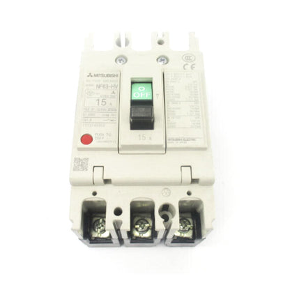 MITSUBISHI Circuit Breaker NF63-HV 3P 15A - MITSUBISHI