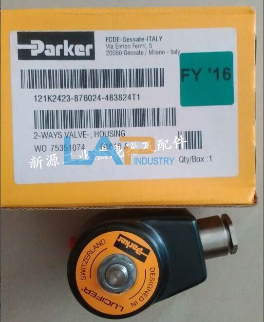 new 1PCS  For Parker 121K2423 230V Lucifer Solenoid Valves