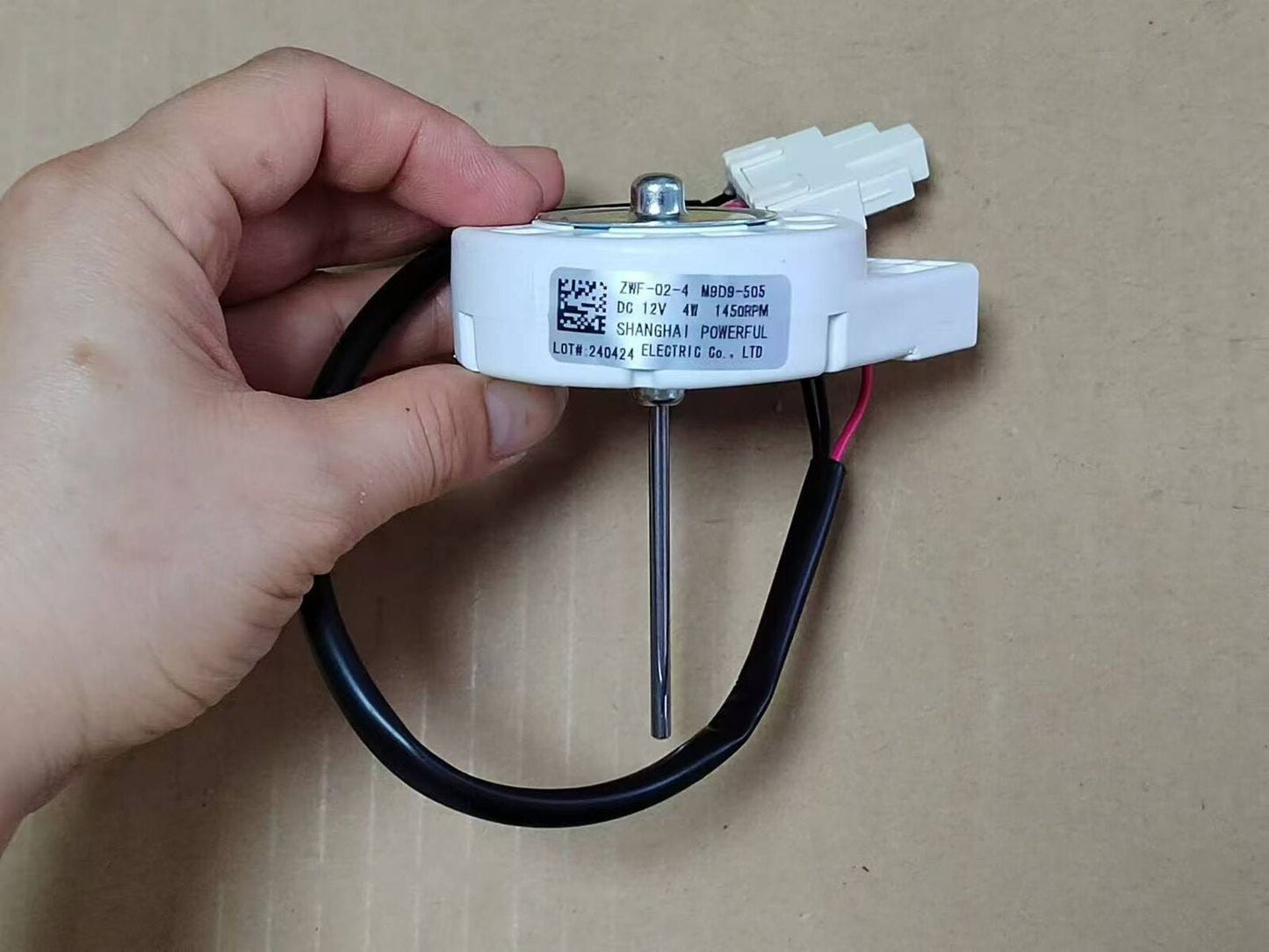 new RD-12-2-8Q M9D9-505 for Refrigerator Fan Motor DC12V 4W 1450RPM