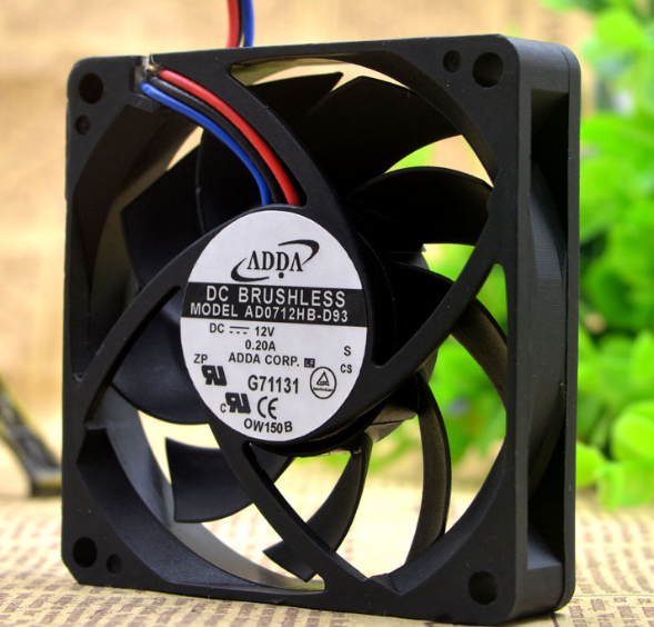 1pc ADDA 7CM 7015 12V 0.20A CPU - ADDA