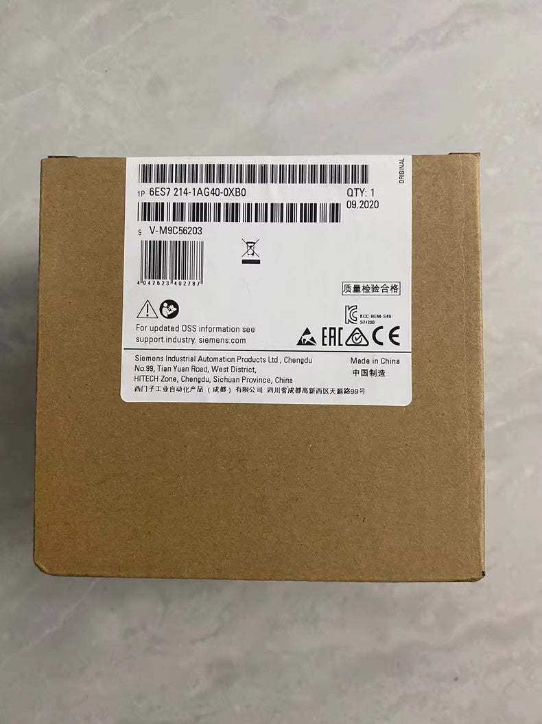 6ES7214-1AG40-0XB0 6ES7 214-1AG40-0XB0 Factory Sealed Express Shipping