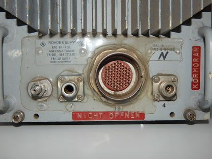 used Metal Box Housing Rohde & Schwarz APG HF part Antenna Tuner FK 001 564.2015.02 - ROHDE & SCHWARZ