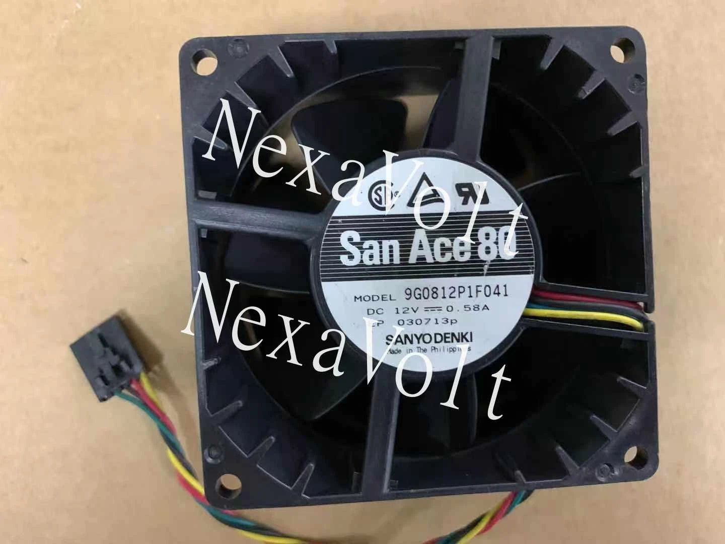 San Ace 80 Fan 9G0812P1F041 80x80x38mm 5-pin DC12V 0.58A 0M8041 M8041 YW713