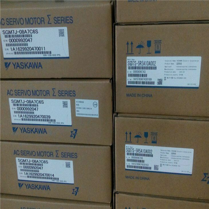 new In Box Yaskawa SGM7J-08A7C6S AC Servo Motor SGM7J08A7C6S ping - YASKAWA
