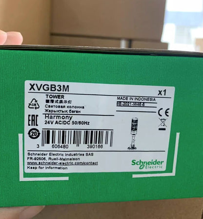 1PC  Schneider XVGB3M 3-layer light post 24V  , Free shipping