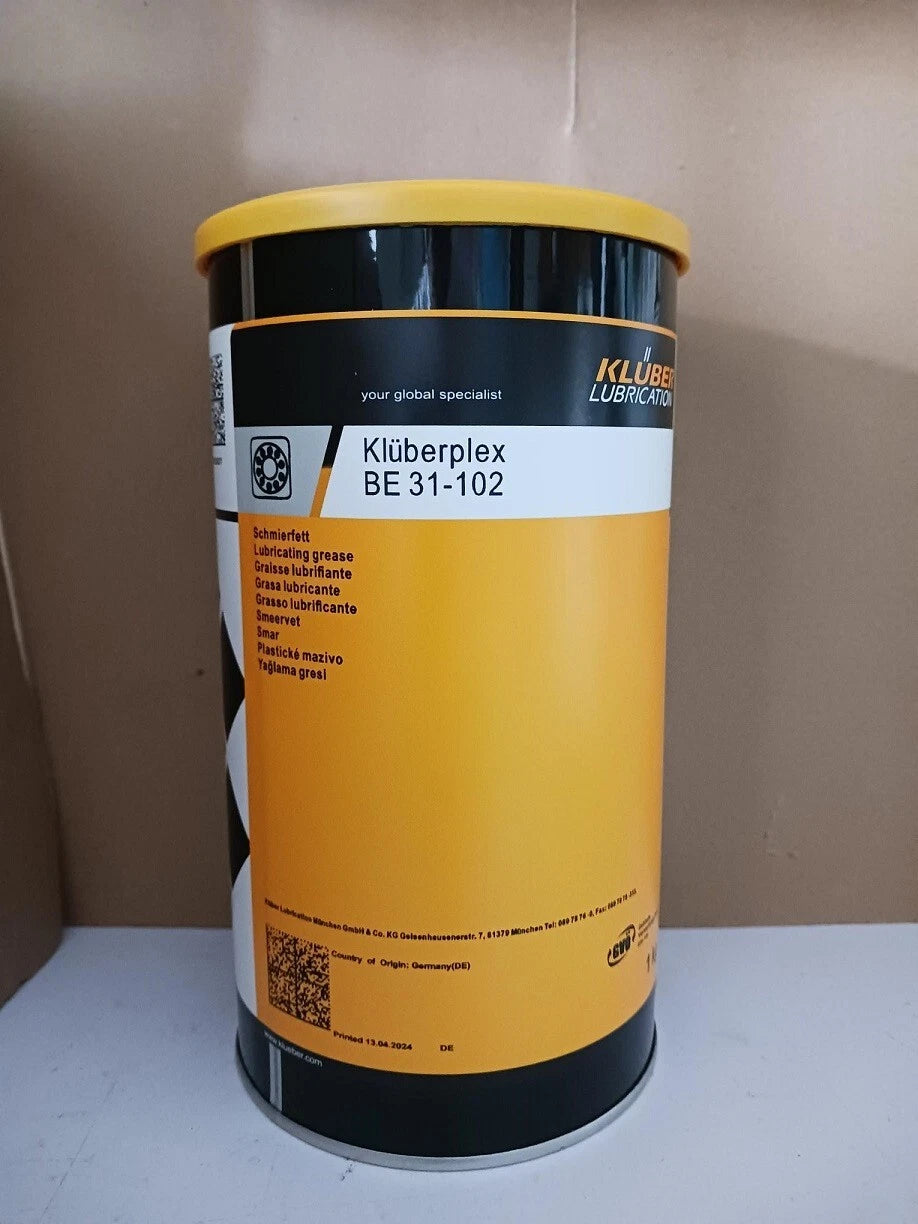 KLUBER Kluberplex BE 31-102 1Kg ( 2.2 LB) free ship