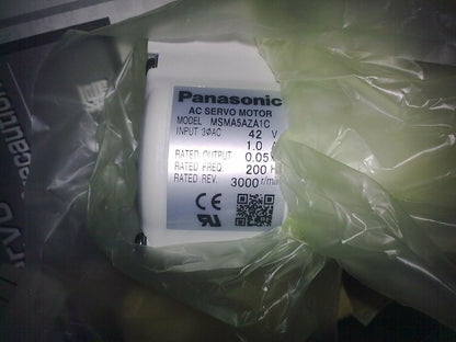Panasonic MSMA5AZA1C Servo Motor 1-Year Warranty - PANASONIC