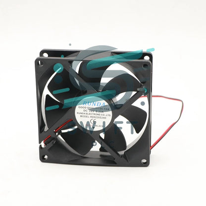 5PCS 9225 9CM 2 Wire Cooling Fan RUNDA RD9225S24H DC24V 0.23A