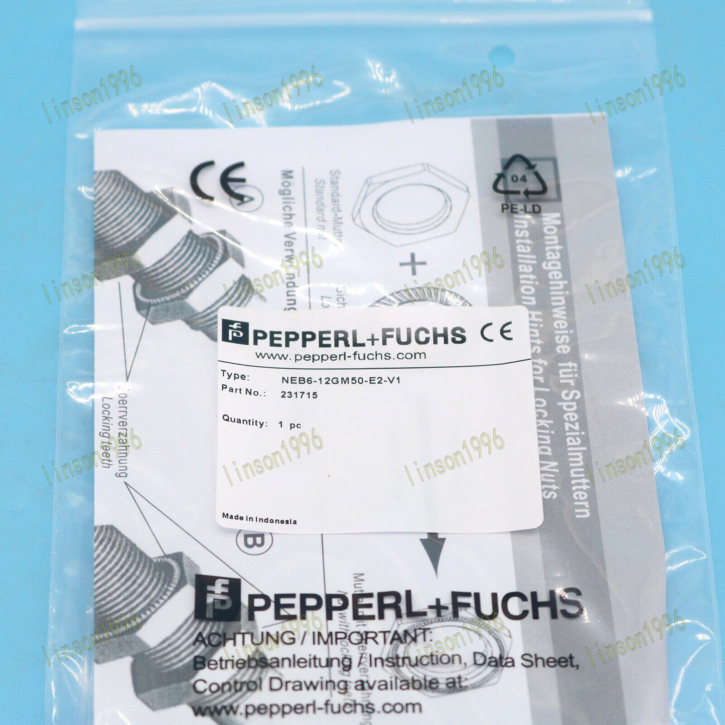1PC Pepperl+Fuchs NEB6-12GM50 Proximity Sensor Fast Ship - PEPPERL+FUCHS