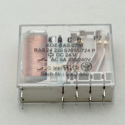 KOZ-RAS-2760 DC24V Safety Relay 6A 24VDC 10 Pins x 1PC
