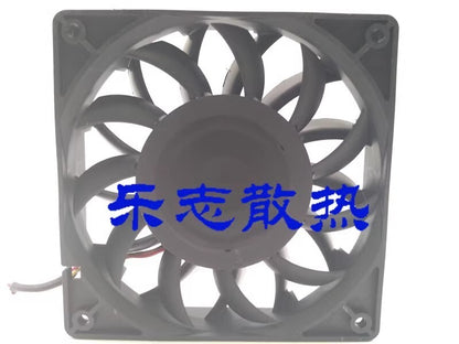 Delta FFB1224EH 12025 DC24V 0.76A 12CM 3-Wire Server Inverter Cooling Fan
