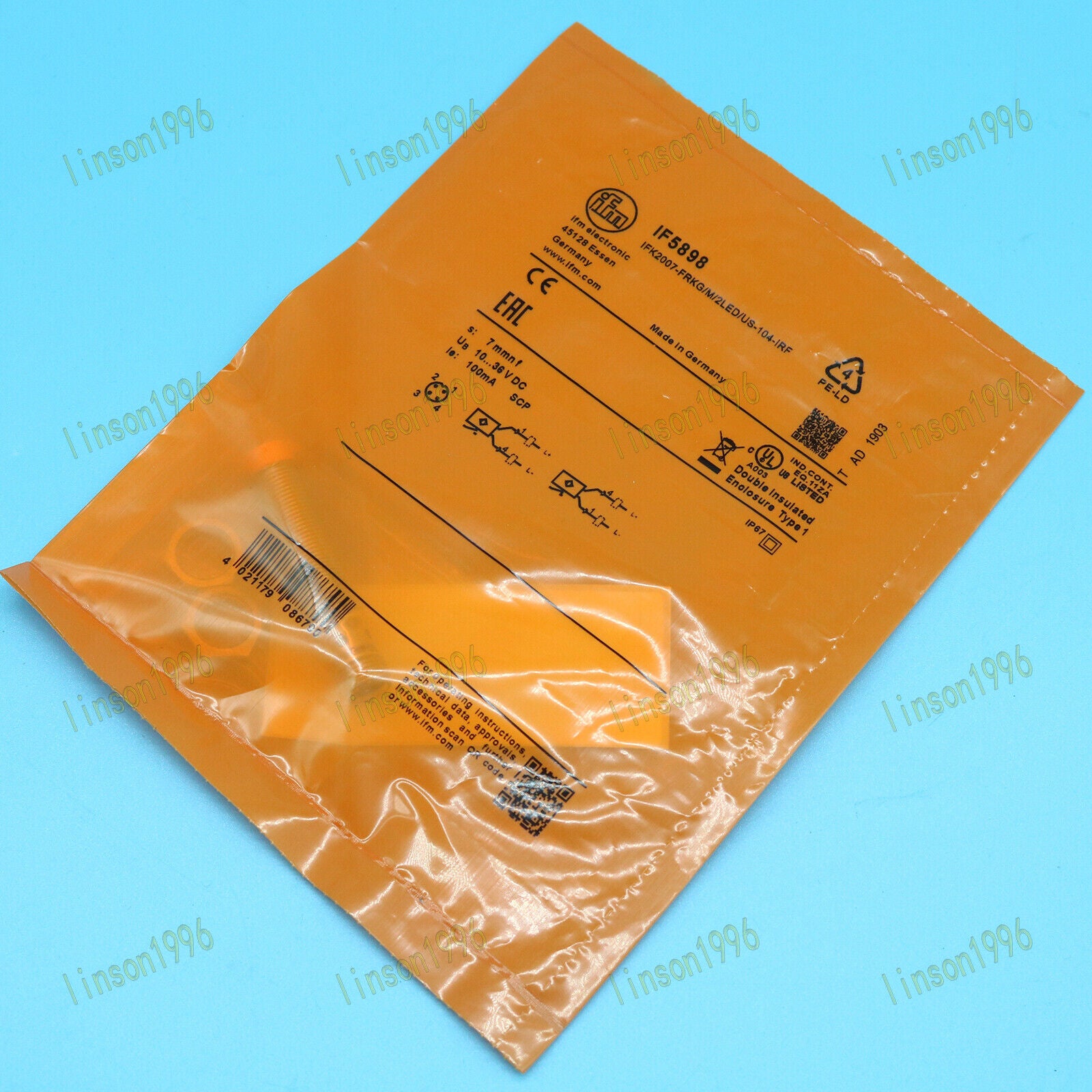 New One IFM Proximity Inductive Sensor - Fast Delivery - NEW ONE