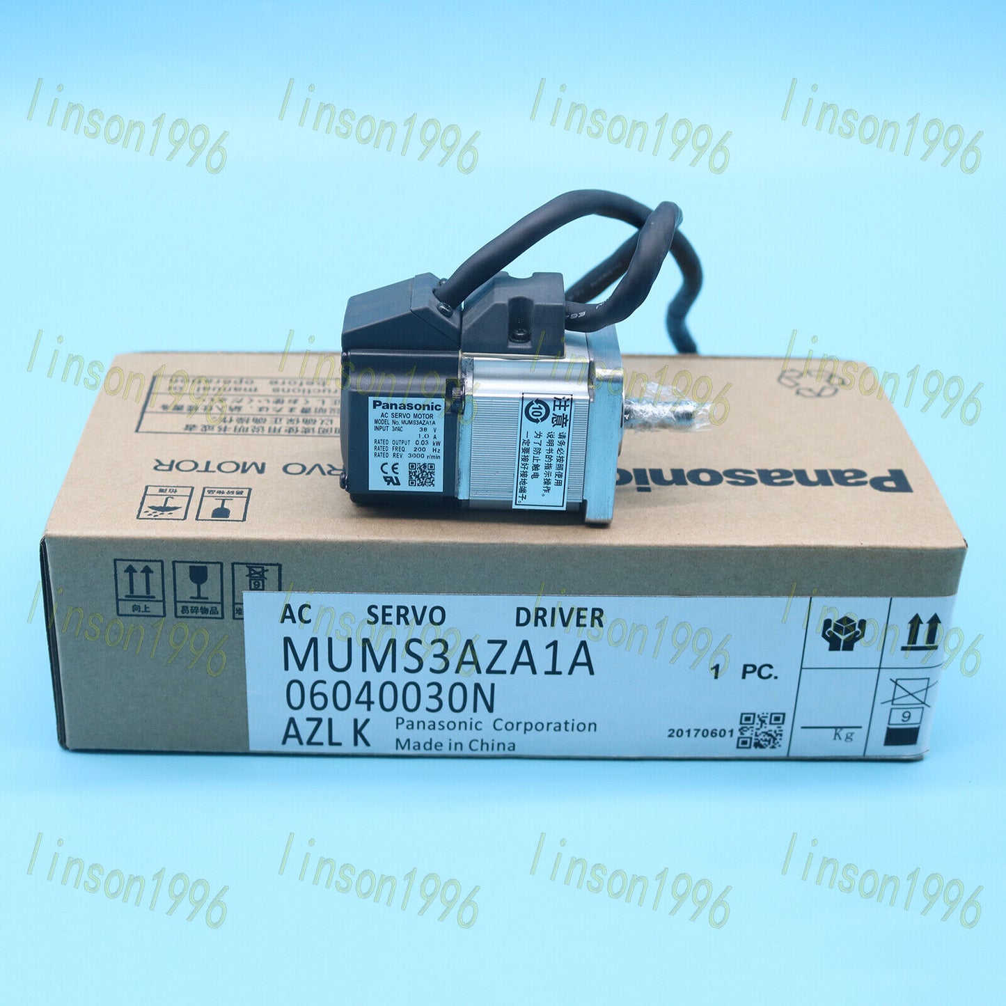 New Panasonic AC Servo Motor MUMS3AZA1A – 1-Year Warranty - PANASONIC