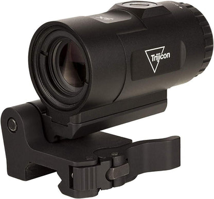 Trijicon MAG-C-2600001 3X Magnifier w/Adjustable Height Quick Release, Flip...