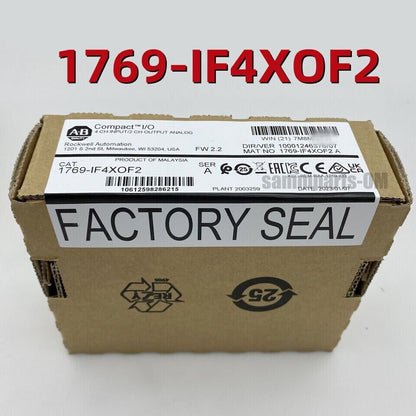 AB 1769-IF4XOF2 Allen-Bradley CompactLogix 6 Pt and Module New Sealed - ALLEN-BRADLEY