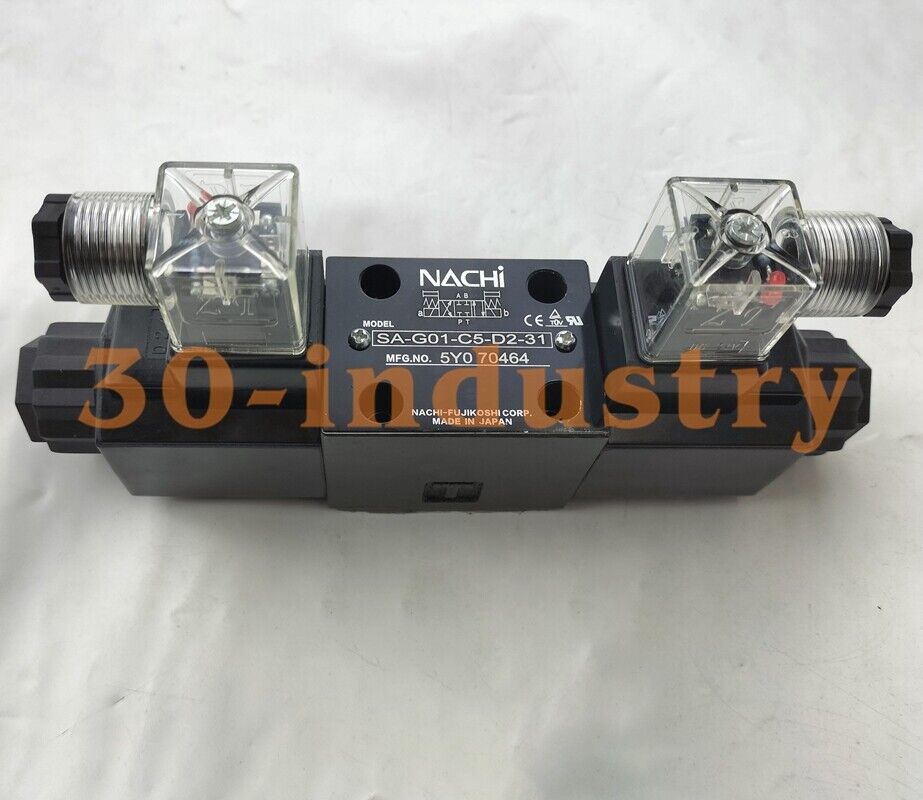 NACHI SA-G01-C5-D2-31 Solenoid Valve - 1PC New - NACHI