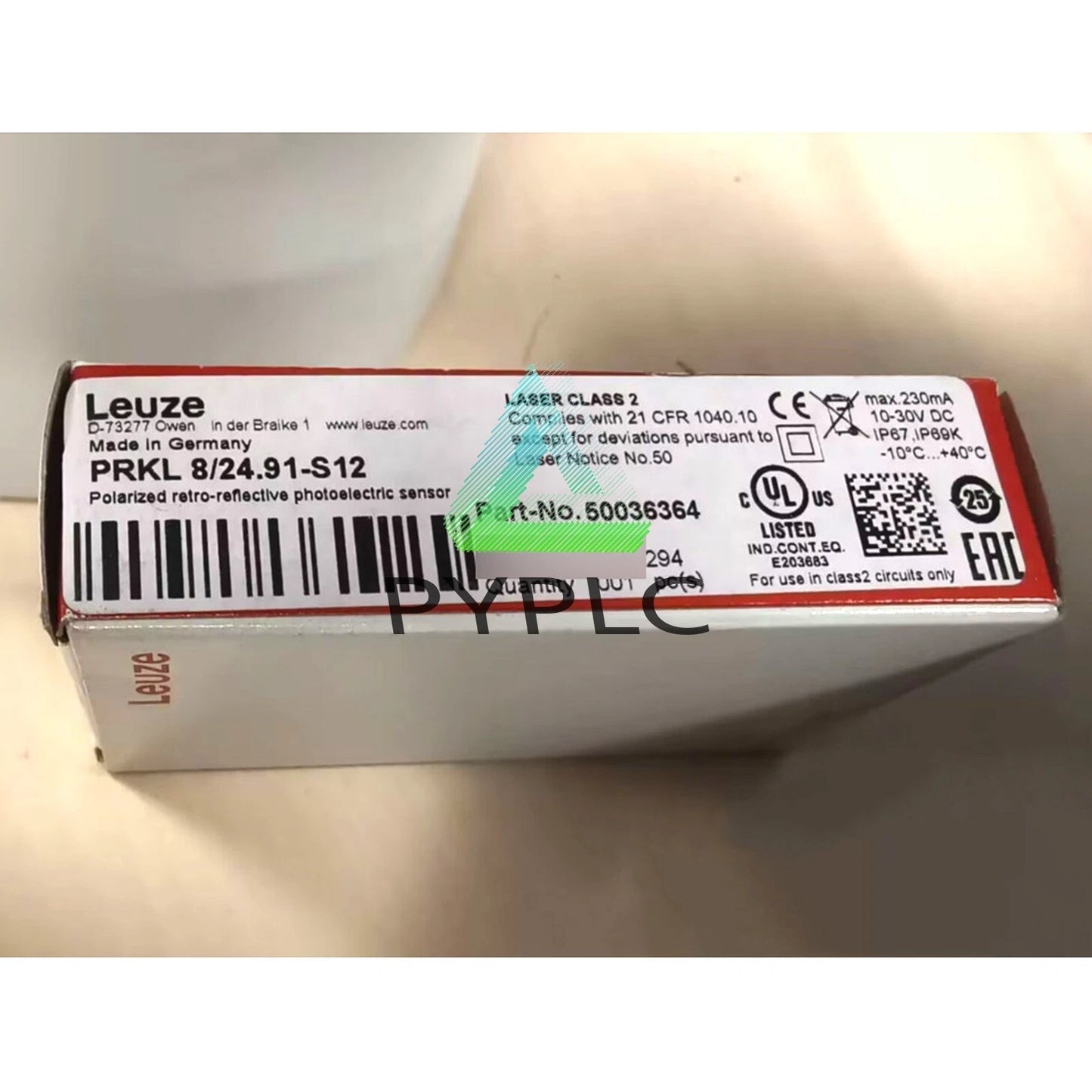 1PCS Leuze electronic PRKL 8/24.91-S12 50036364 Sensor#QW