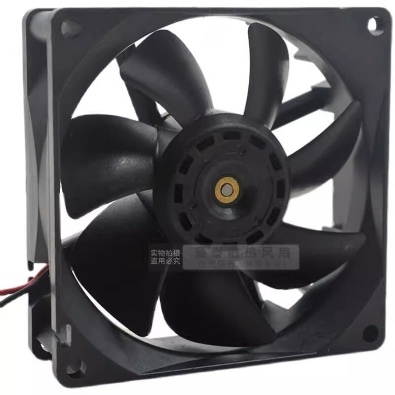 Sanyo 9S0812L402 9025 DC12V 0.05A 9CM 2-Wire Silent Cooling Fan