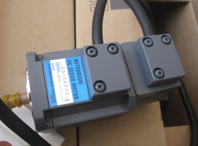 new 1PC MITSUBUSHI HA-FE053 SERVO MOTOR HAFE053 PING - MITSUBUSHI