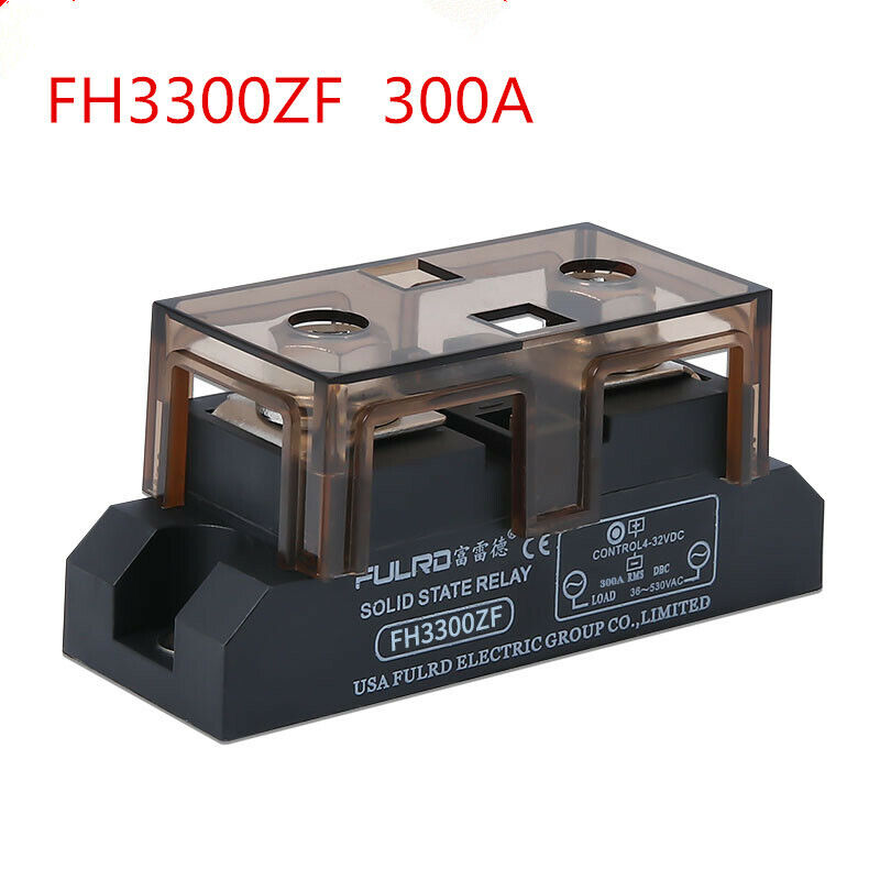 new FH3300ZF 300A Industrial Grade Solid State Relay SSR-300A DC control AC - INDUSTRIAL COMPONENTS CO., LTD.