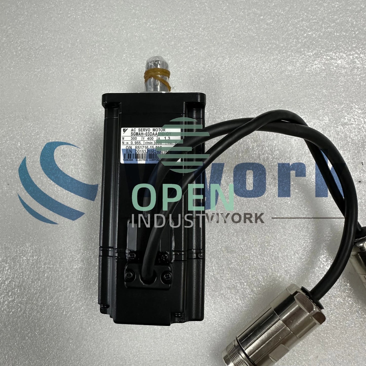 1PCS Yaskawa SGMAH-03DAA61D-OY AC SERVO MOTOR 1.3AMP 400VAC 300W