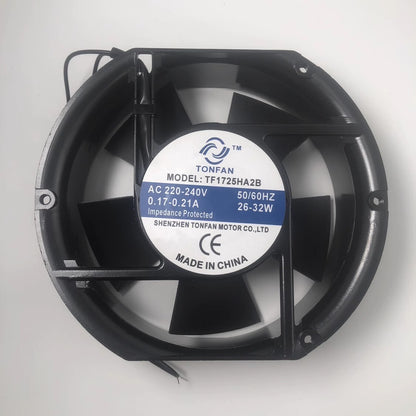 TONFAN TF1725HA2B 17251 AC220V-240V 0.17-0.21A 26-32W 17CM Cooling Fan