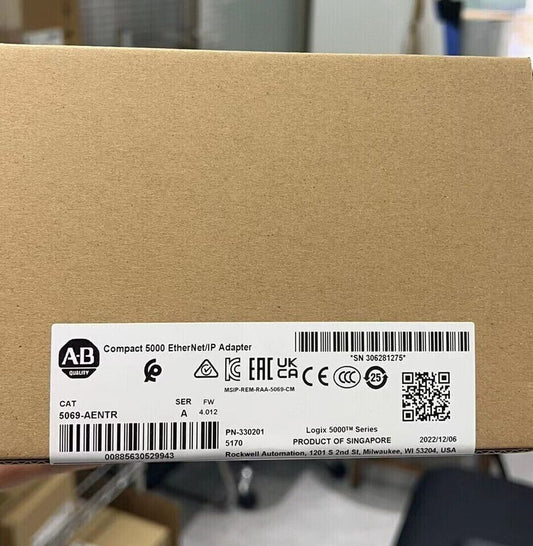 Sealed Allen-Bradley 5069AENTR Compact EtherNet/IP Adapter - ALLEN-BRADLEY