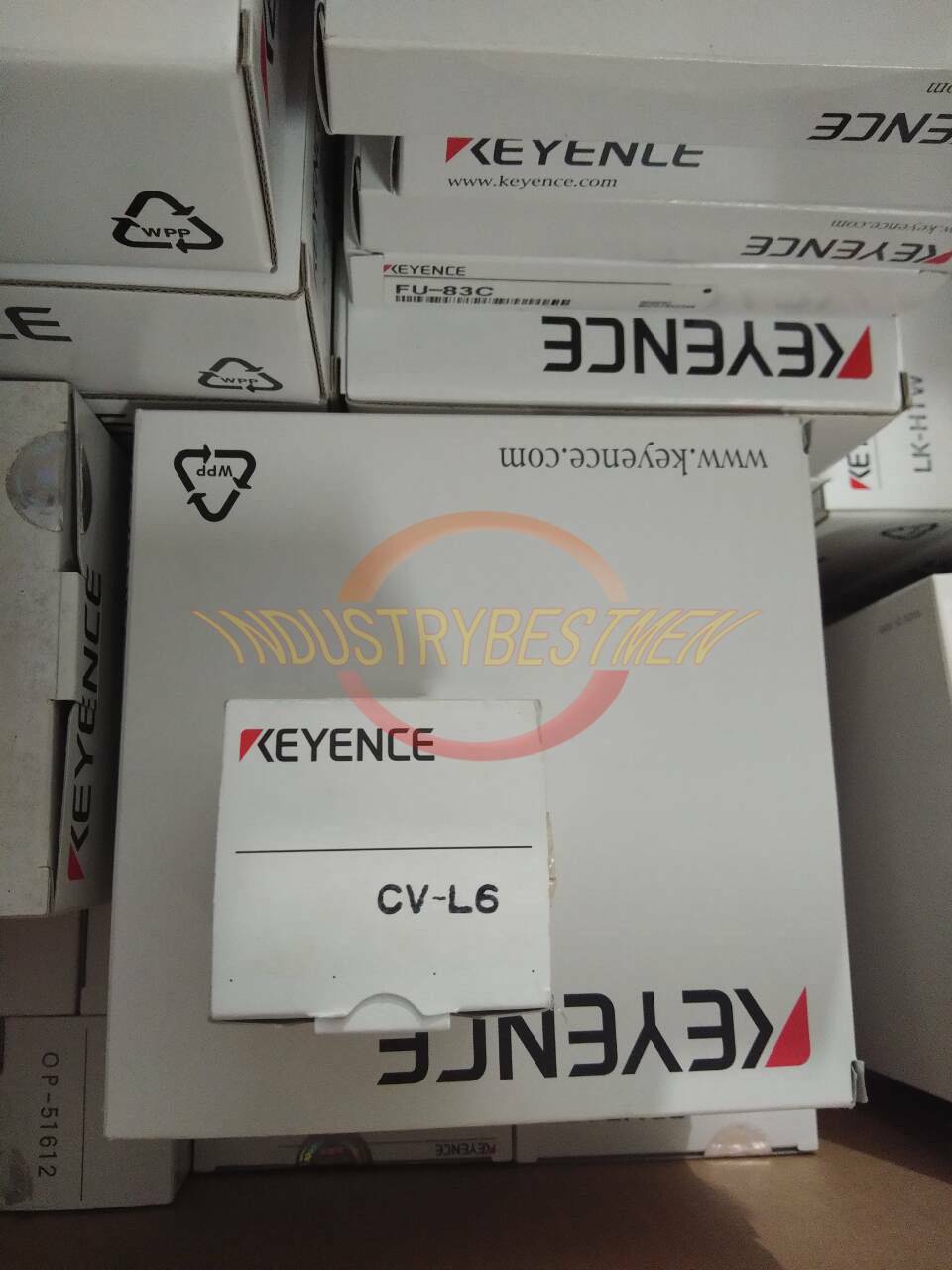 Keyence CV-L6 Industrial Lens 6mm 1:1.4 C-Mount - ONE KEYENCE