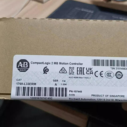 New Factory Sealed Allen-Bradley 1769-L33ERM - ALLEN-BRADLEY