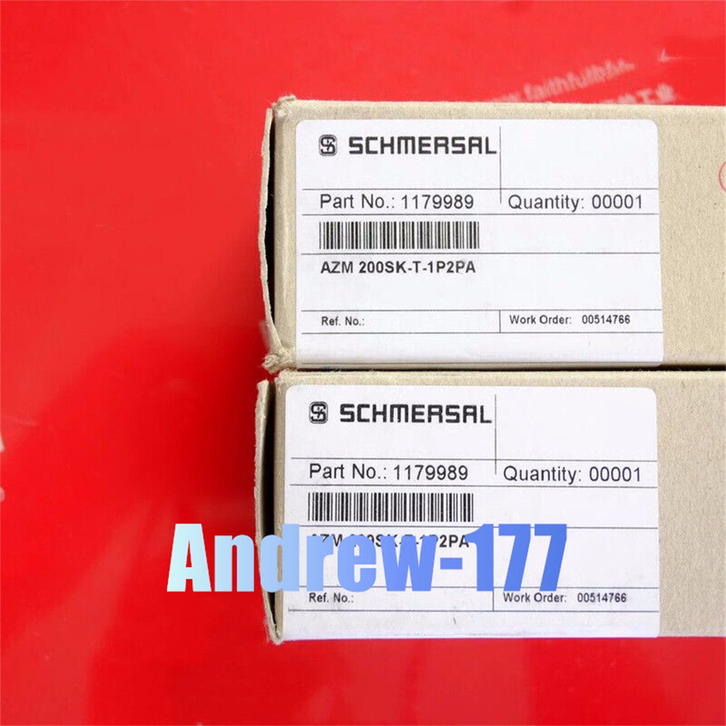 new Schmersal AZM 200SK-T-1P2PA Solenoid Interlock Switch - SCHMERSAL