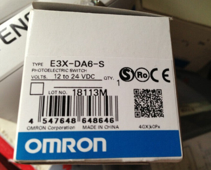 1PCS Omron E3X-DA6-S E3XDA6S Photoelectric Switch In Box - Free Shipping #OM