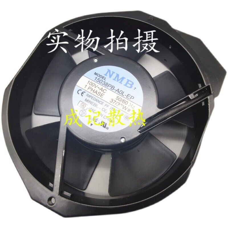 new 1pcs NMB 15038PB-A0L-EP -00 100V AC100V 37 33W 17238 full metal fan - NMB