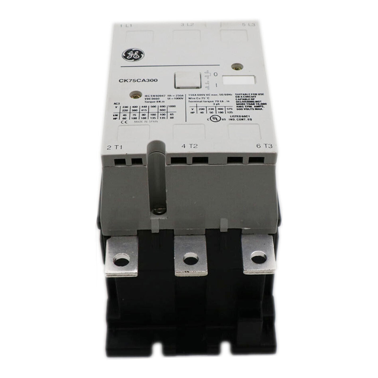 new 1PC  GE CK75CA300 AC380V Contactor GE