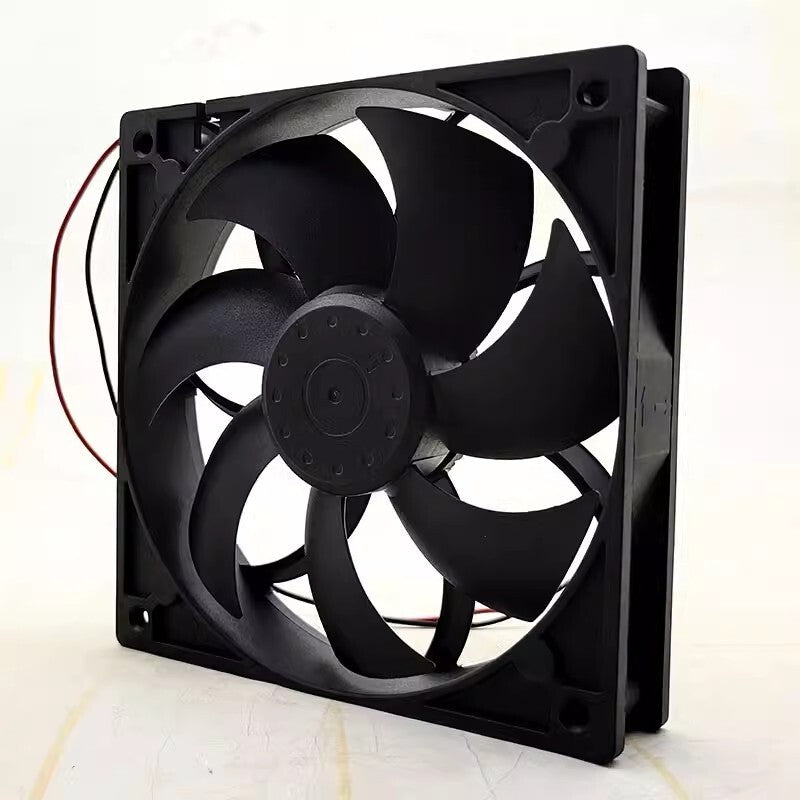 KAKU KA1225-2500D24B DC24V 0.19A 12025 12CM 2-Wire Cooling Fan