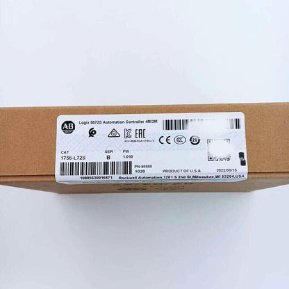 New Factory Sealed AB 1756-L72S B GuardLogix 5572S Controller 4MB 1756L72S - GUARDLOGIX