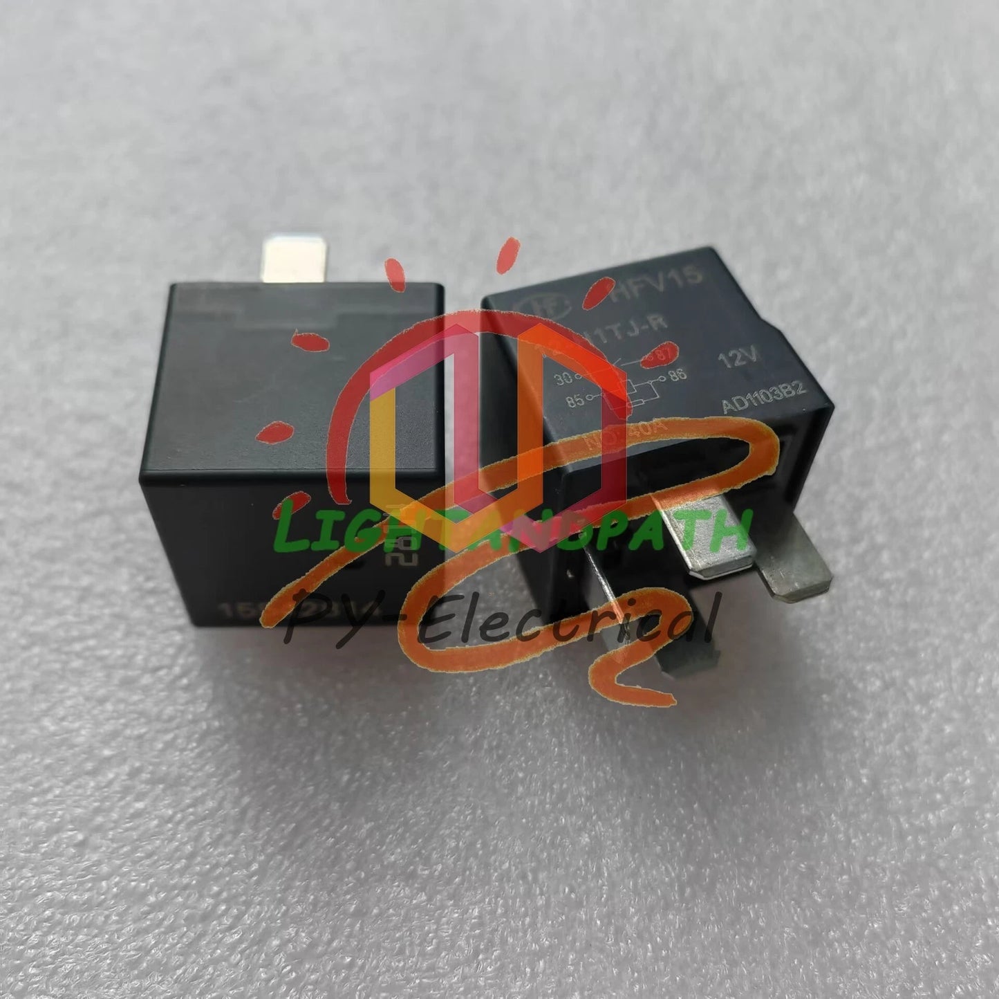 2Pcs CB1a-TR-12V ACB36221 M01 LF66 18 811 Automotive Starter Relay 4Pin For NAIS