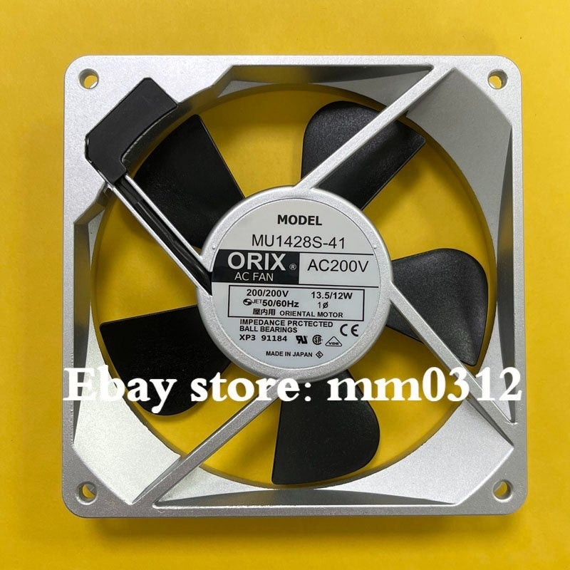 1pc ORIX MU1428S-41 AC200V 140*140*28MM 14028 13.5/12W cooling fan