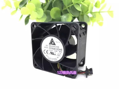 DELTA FFR0612DHE 6038 DC12V 3.30A 6CM 4-Wire Server Cooling Fan