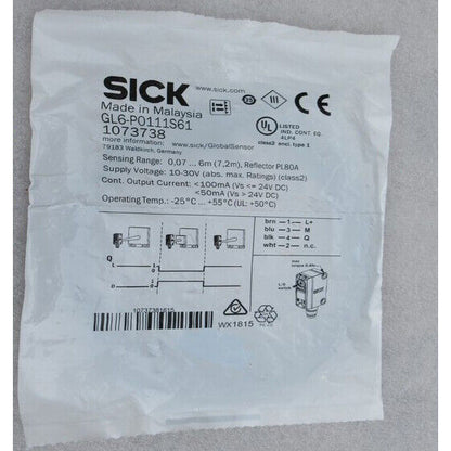ONE Photoelectric Switch Sensor GL6-P0111S61 Fast - ONE