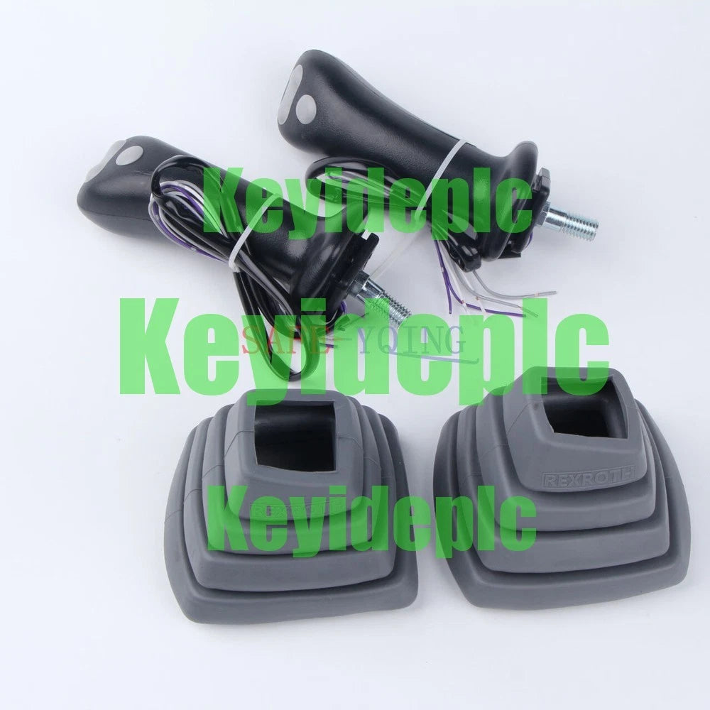 1 Pair Handle Fits EXCAVATOR 3 BUTTONS #ke