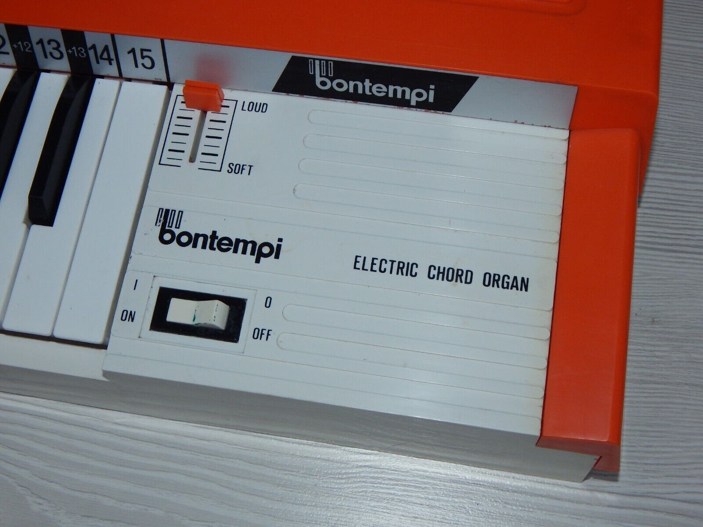 used Electric Chord Organ BONTEMPI B104 Keys Vintage - BONTEMPI